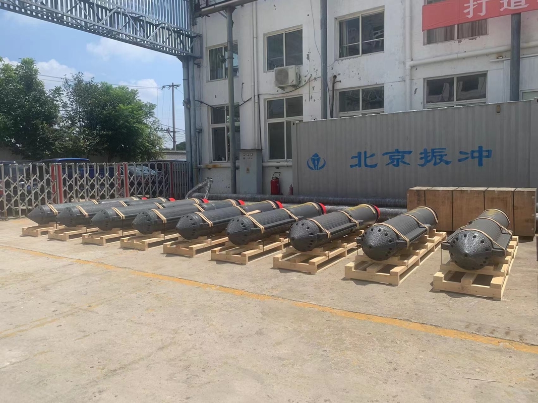 0-50°C Amplitudo Getaran Vibroflot Hidrolik 0.5-2.5 Mm dan Lebih untuk Proyek Anda