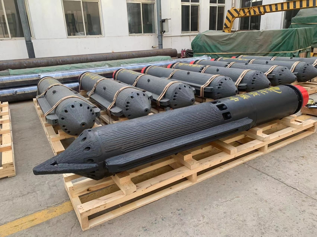 Peralatan vibroflot 75kW kinerja tinggi untuk perawatan pondasi perangkat perbaikan tanah vibro dalam
