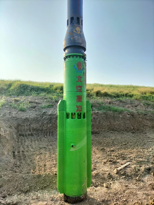 DN325 Pipa Pemanfaatan dan Frekuensi Getaran 45-55 Hz dalam BVEM Vibroflot untuk Getaran Frekuensi Tinggi