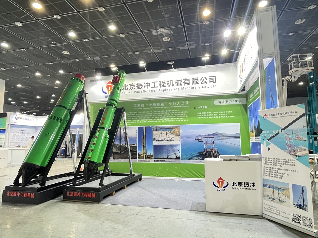 130-180 KW Peralatan Vibroflotasi dengan tipe kontrol konversi frekuensi dan laju aliran udara 10/20 M3/menit