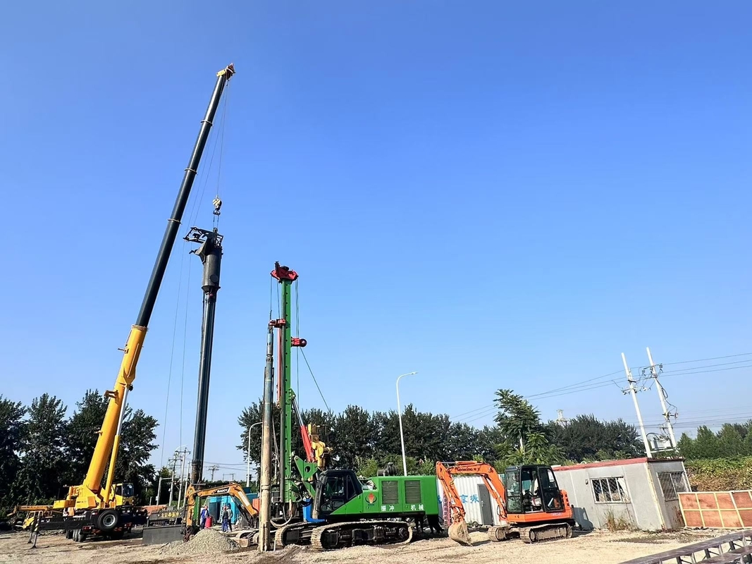 130-180 KW Peralatan Vibroflotasi dengan tipe kontrol konversi frekuensi dan laju aliran udara 10/20 M3/menit