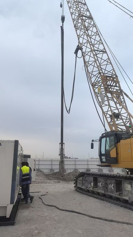 China produsen 176kW power pack Vibroflotasi Perangkat pengeboran rig dilengkapi berbagi sistem daya hidrolik