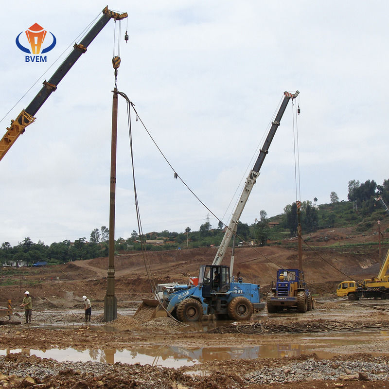 BVEM Vibroflotasi Perangkat kekuatan penetrasi tinggi untuk memperkuat fondasi kapasitas geser