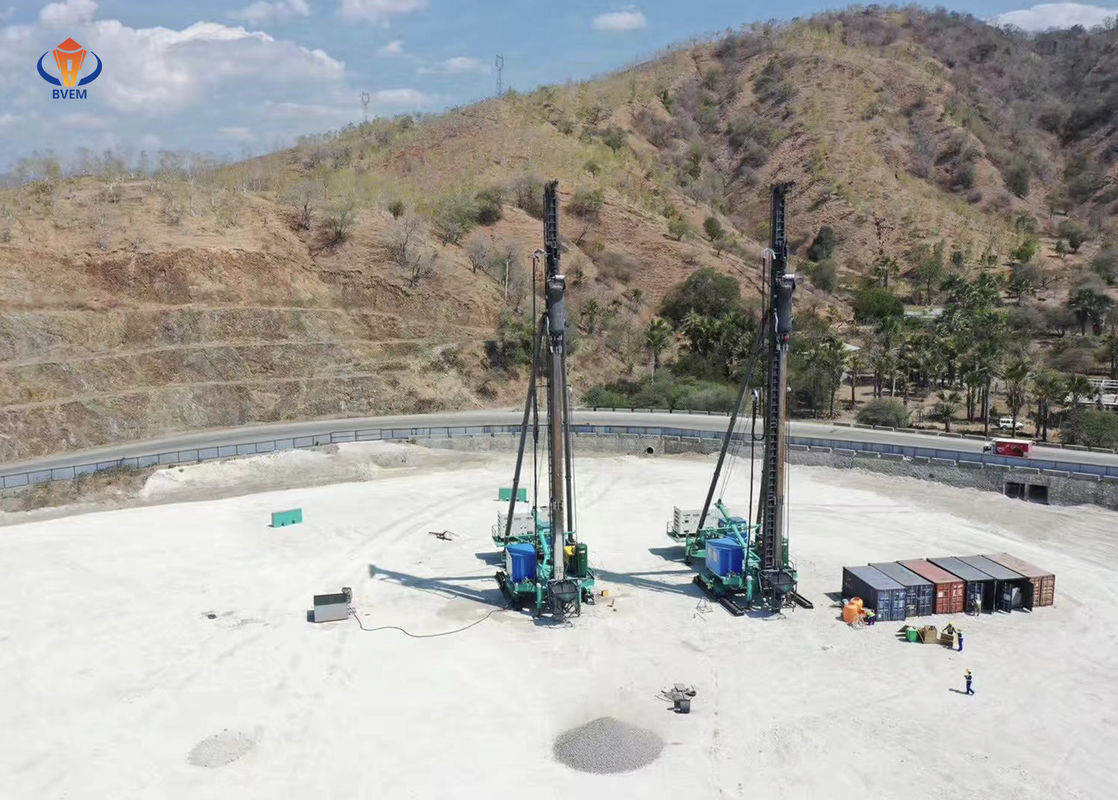 Peralatan Vibroflot Tegangan 380V 10 M³ / Min Tingkat Aliran Udara Efisiensi Tinggi