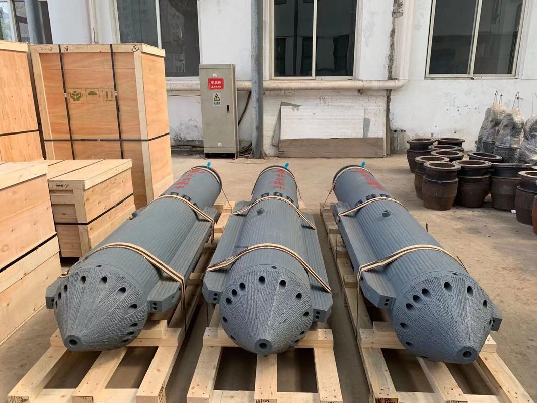 Perangkat Vibroflot Pakan Atas 260kw Untuk Pemadatan Vibro Meningkatkan Pondasi Tanah Pasir Lunak
