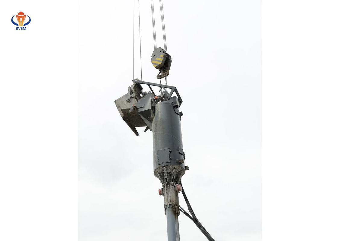 180kw Pakan Bawah Vibro Flot Aksesoris Konstruksi Untuk Gravel Pile Compact Vibroflotation
