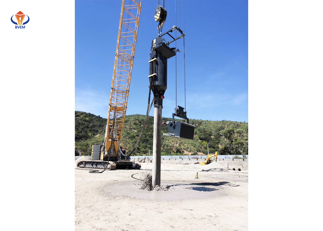 180kw Pakan Bawah Vibro Flot Aksesoris Konstruksi Untuk Gravel Pile Compact Vibroflotation