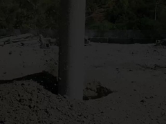 Disesuaikan Max Depth Bottom Feed Vibroflot Inverter Drive Control Untuk Vibro Penggantian Stone Column